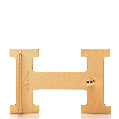 Hermes Box Togo 32mm H Belt 90 Black Gold 9 of 10