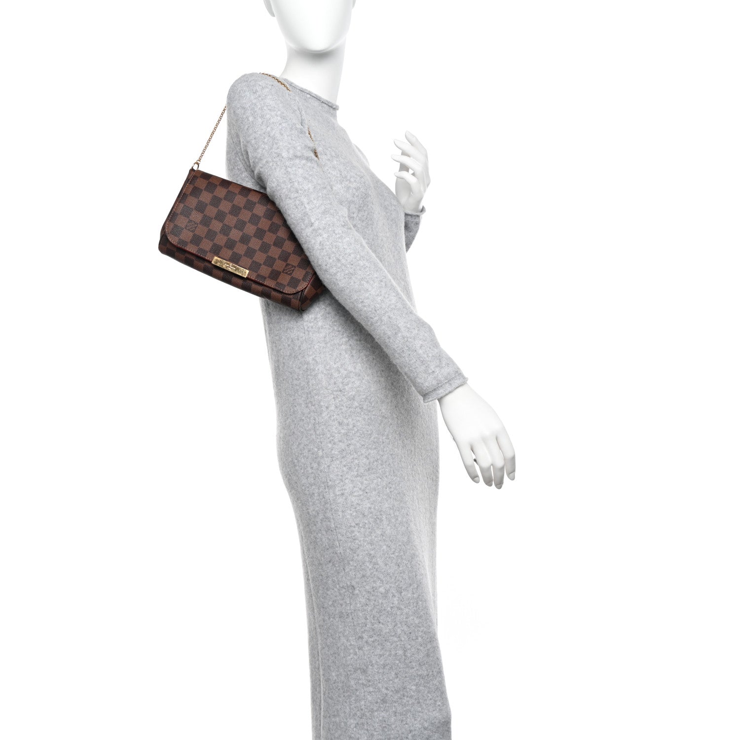 Louis Vuitton Damier Ebene Favorite MM 2 of 10