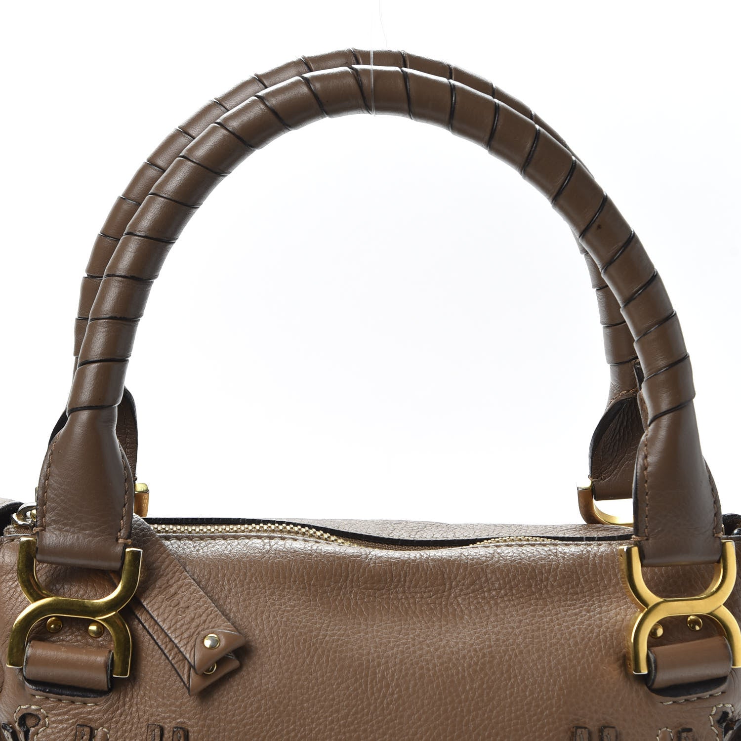 Chloe Calfskin Medium Marcie Satchel Nut 14 of 14