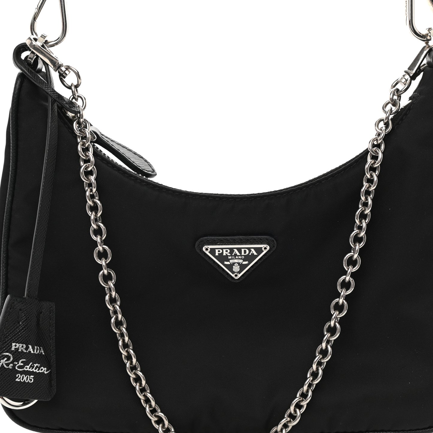 Nylon Re-Edition 2005 Shoulder Bag Black