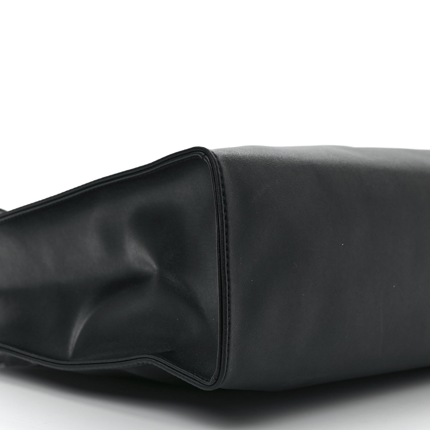 Telfar Vegan Leather Medium Shopping Bag Black 8 of 11