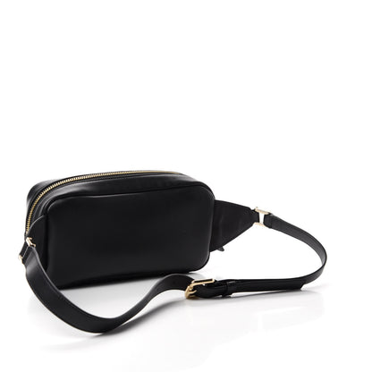 Versace Nappa Barocco Quilted Vanitas Medea Belt Bag Black 3 of 9
