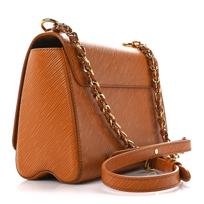 Louis Vuitton Epi Twist Shoulder Bag MM Gold Miel 4 of 13
