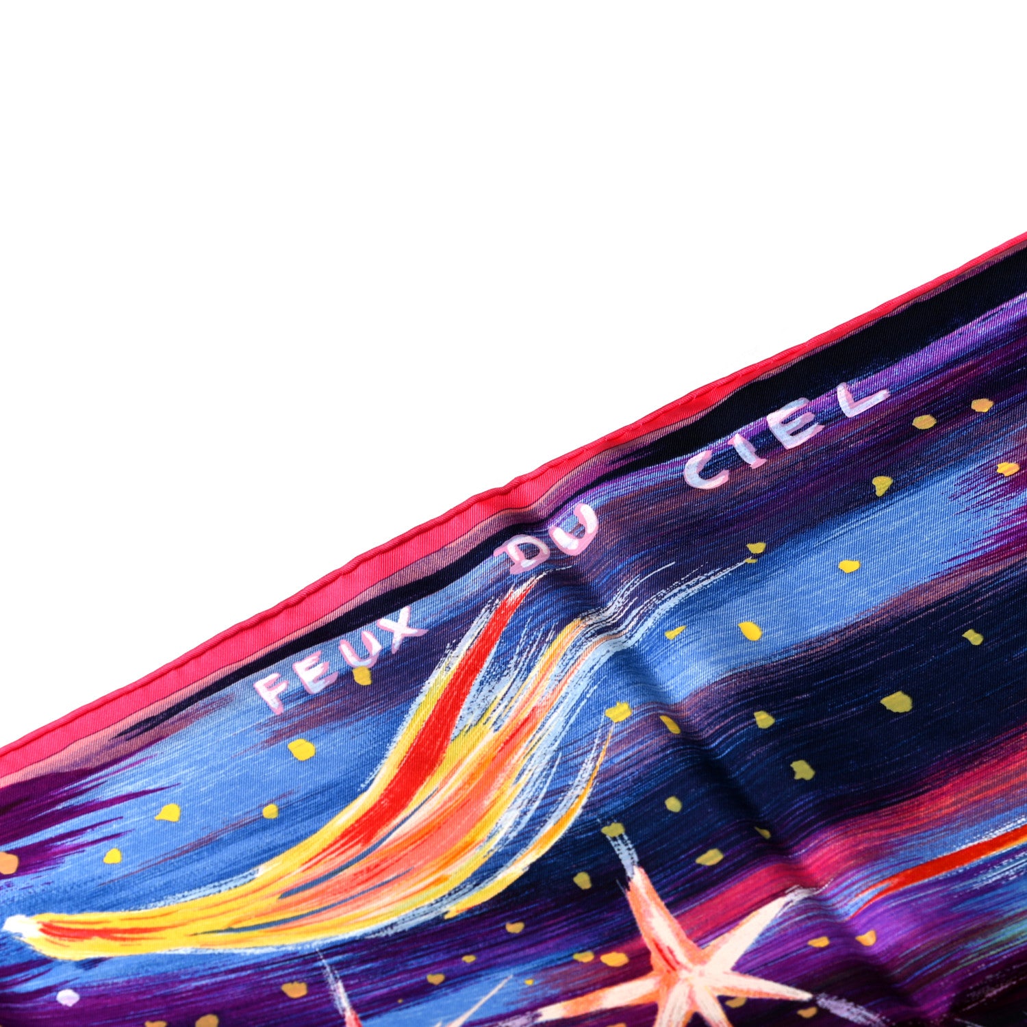 Hermes Silk Feux Du Ciel Scarf 90 6 of 6