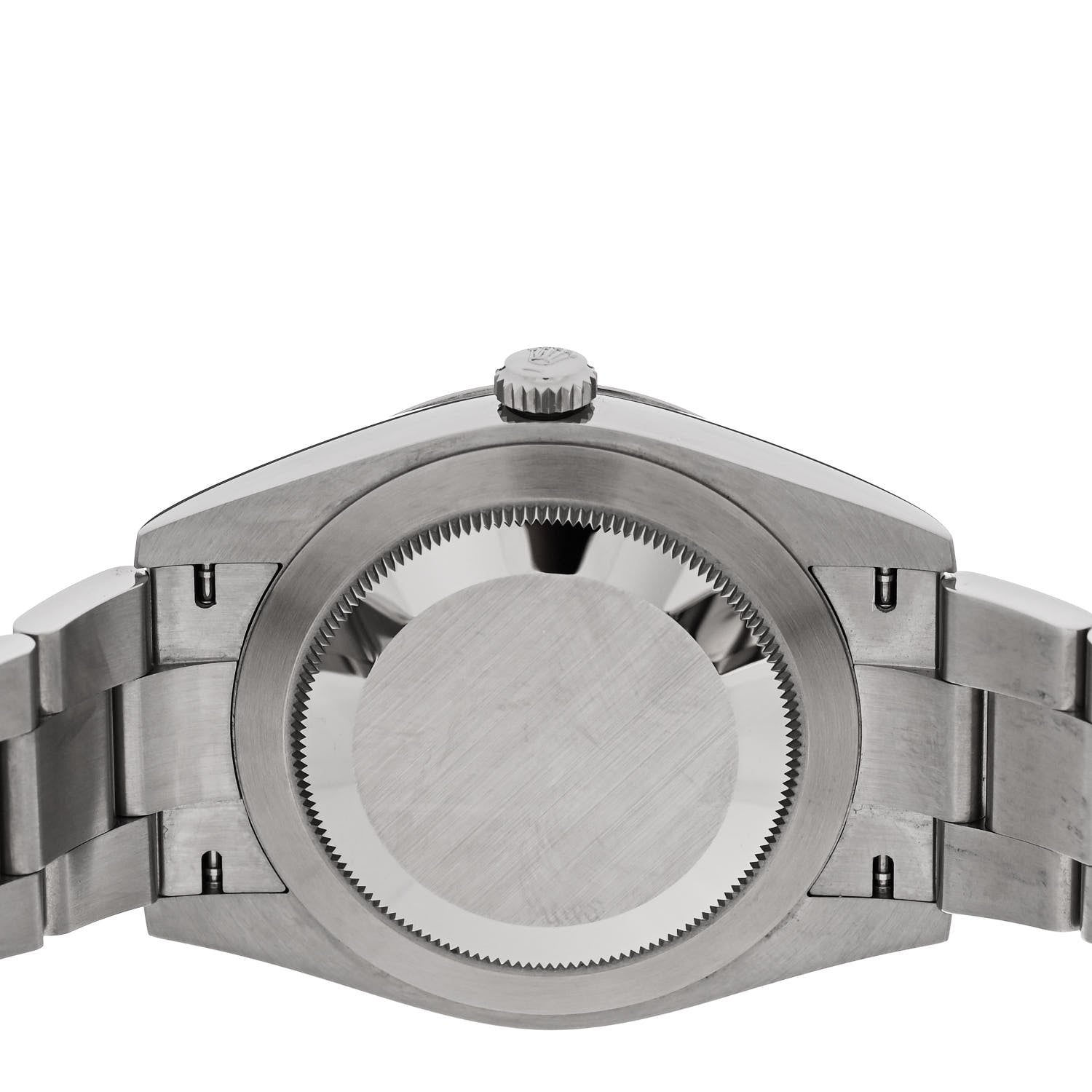 Rolex Stainless Steel 41mm Oyster Perpetual Watch Green 124300 4 of 5