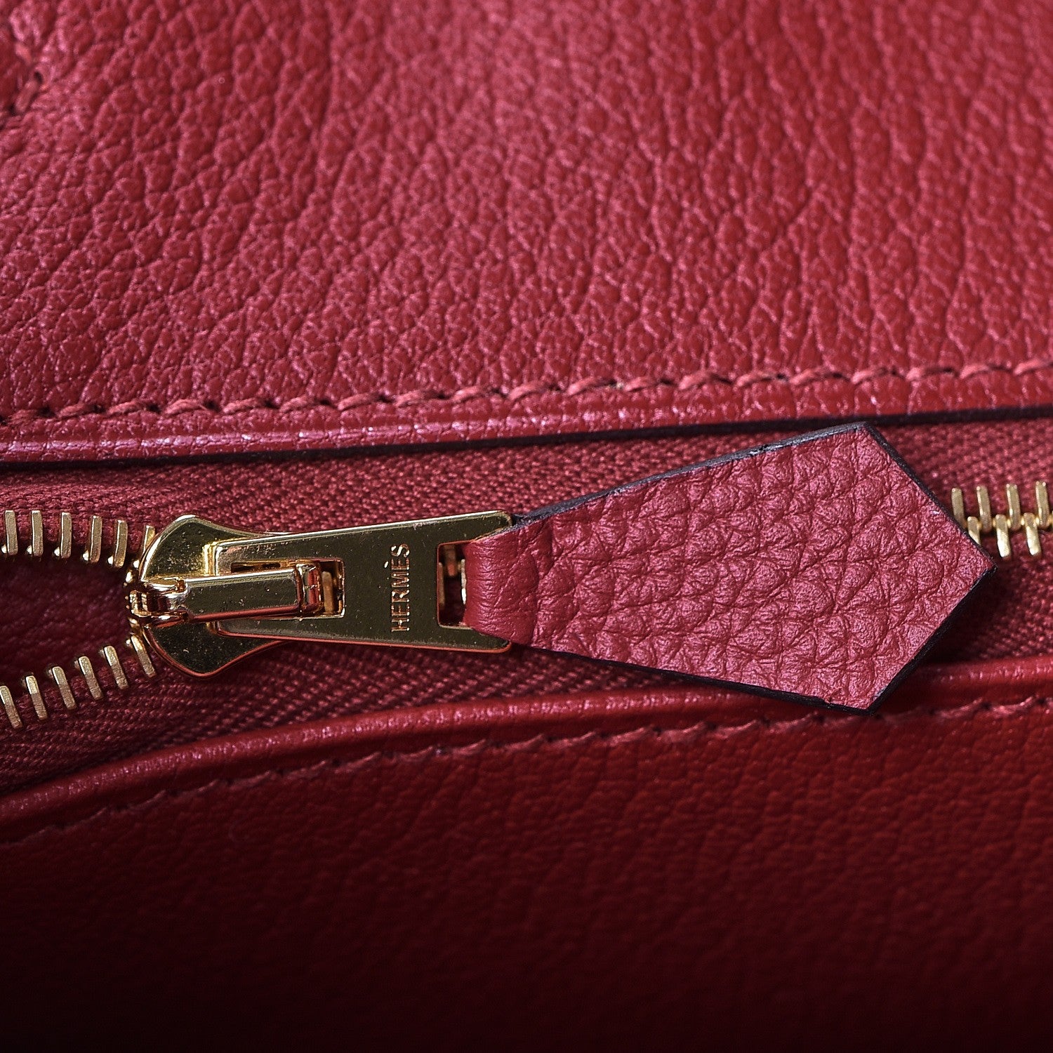 Hermes Togo Birkin 30 Rouge Grenat 28 of 34