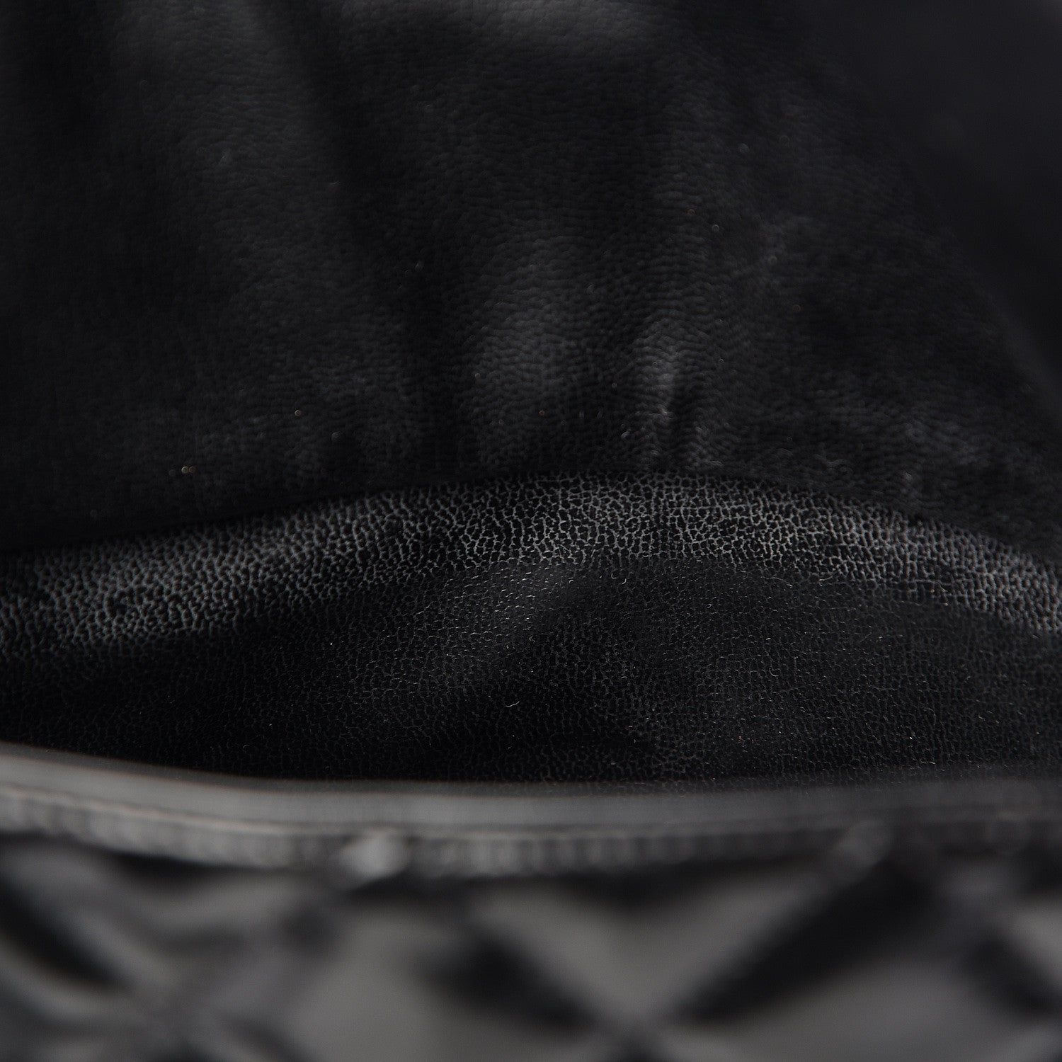 Chanel Patent Quilted Tote Black 12 of 14