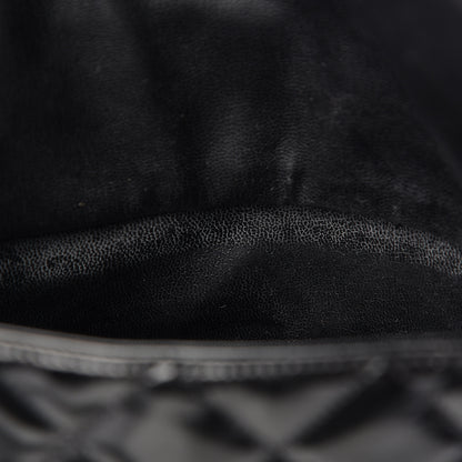 Chanel Patent Quilted Tote Black 12 of 14