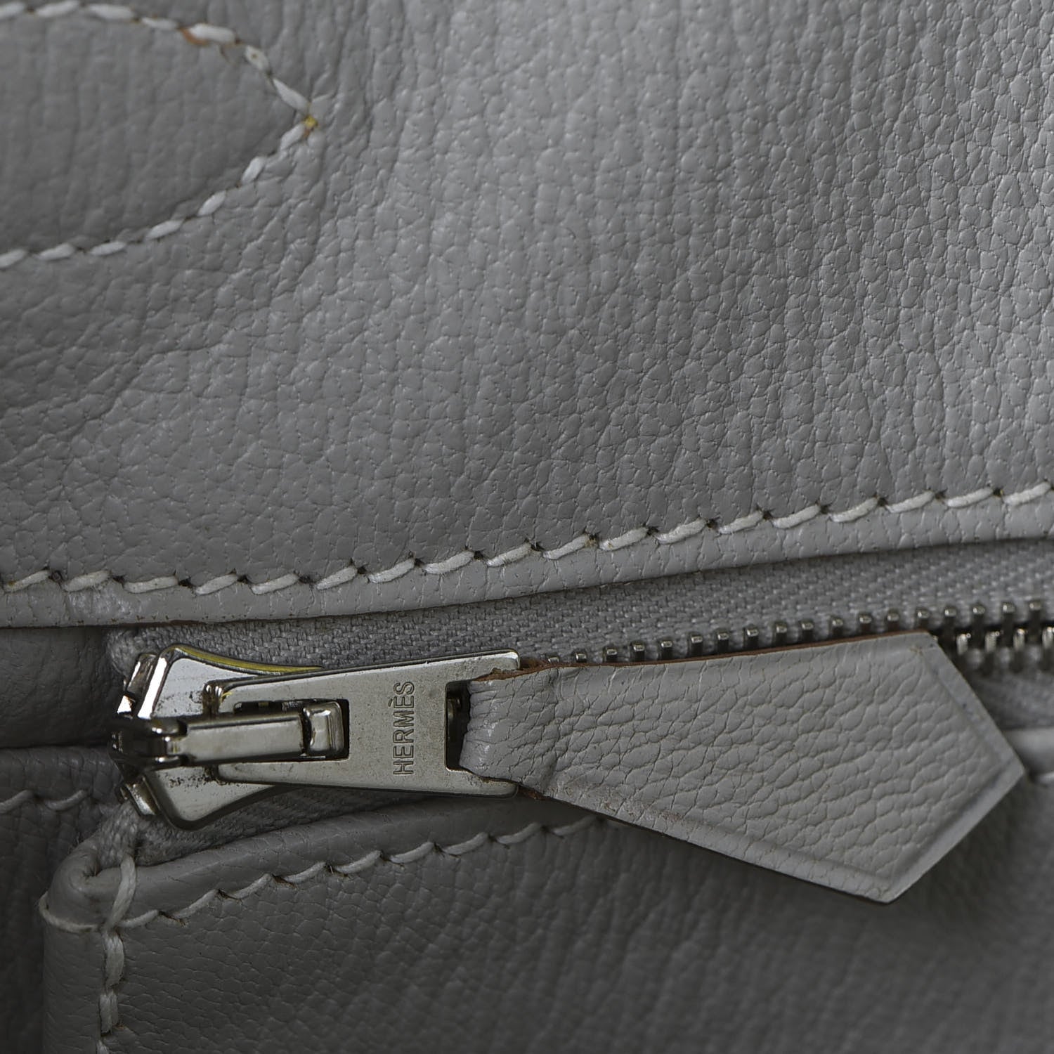 Hermes Epsom Candy Birkin 30 Lime Gris Perle 19 of 34