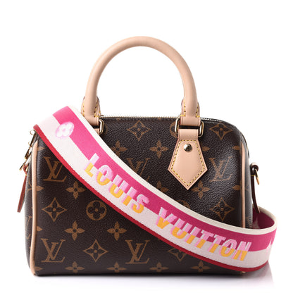 Louis Vuitton Monogram Speedy Bandouliere 20 Fuchsia 1 of 10