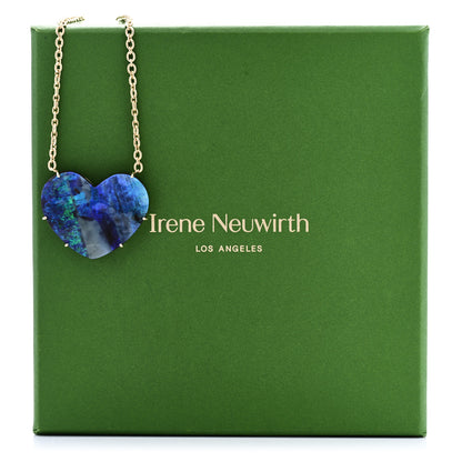 Irene Neuwirth 18K Yellow Gold Boulder Opal One of a Kind Love Pendant Necklace 6 of 6