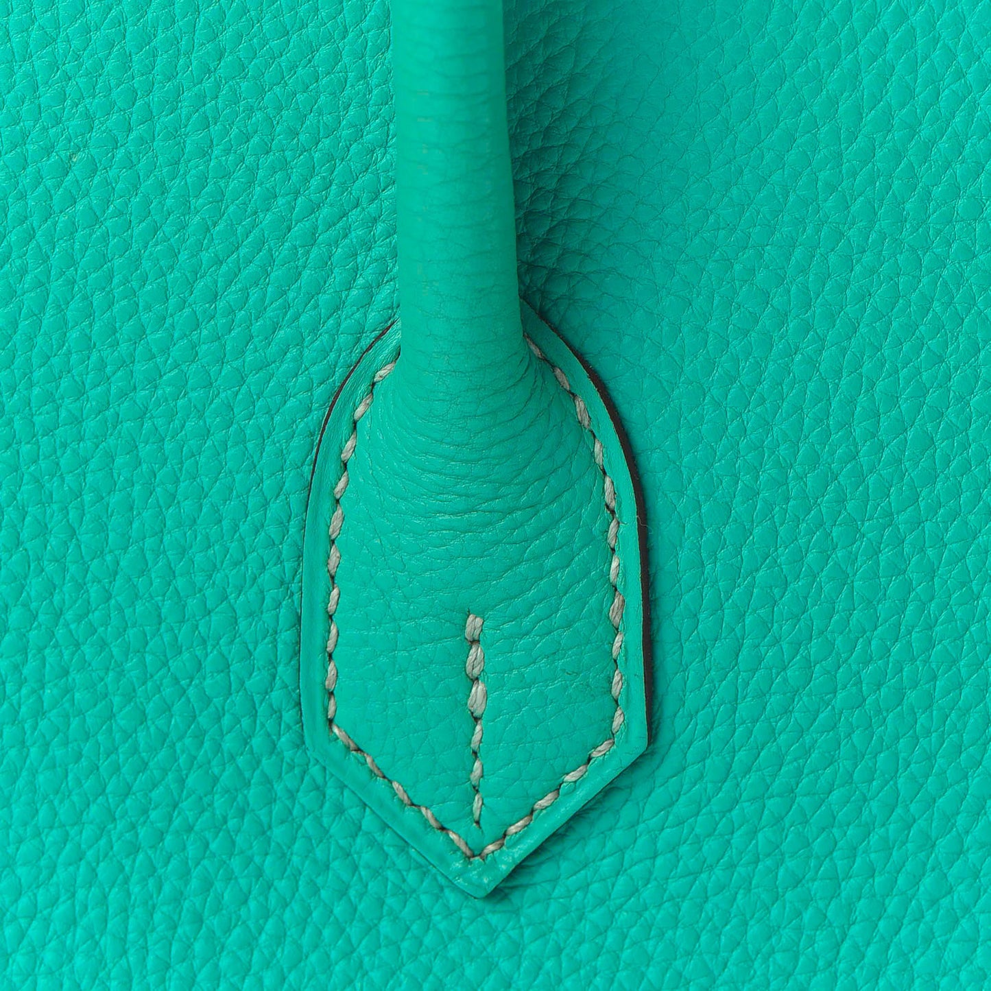 Togo Birkin 35 Bleu Paon