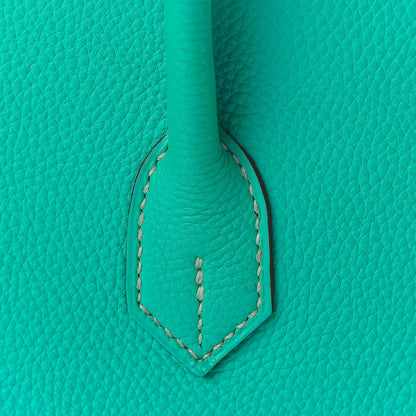 Hermes Togo Birkin 35 Bleu Paon 14 of 34