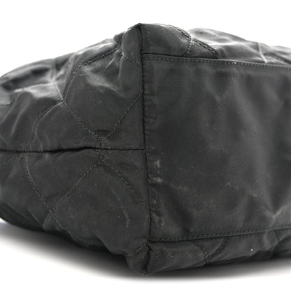 Prada Nylon Tessuto Impuntu Quilted Tote Black 9 of 13