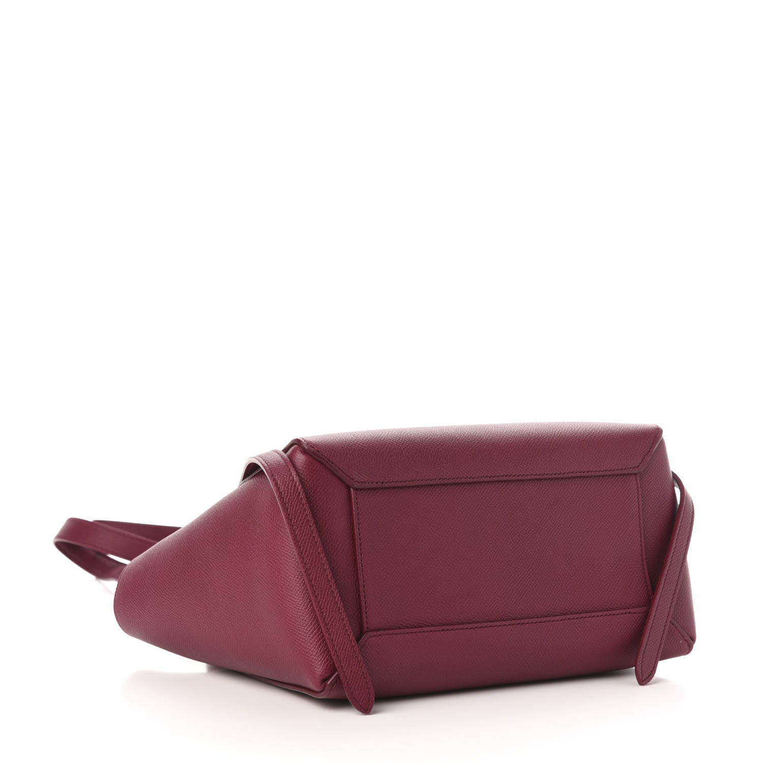 Celine Grained Calfskin Micro Belt Bag Plum 3 of 9
