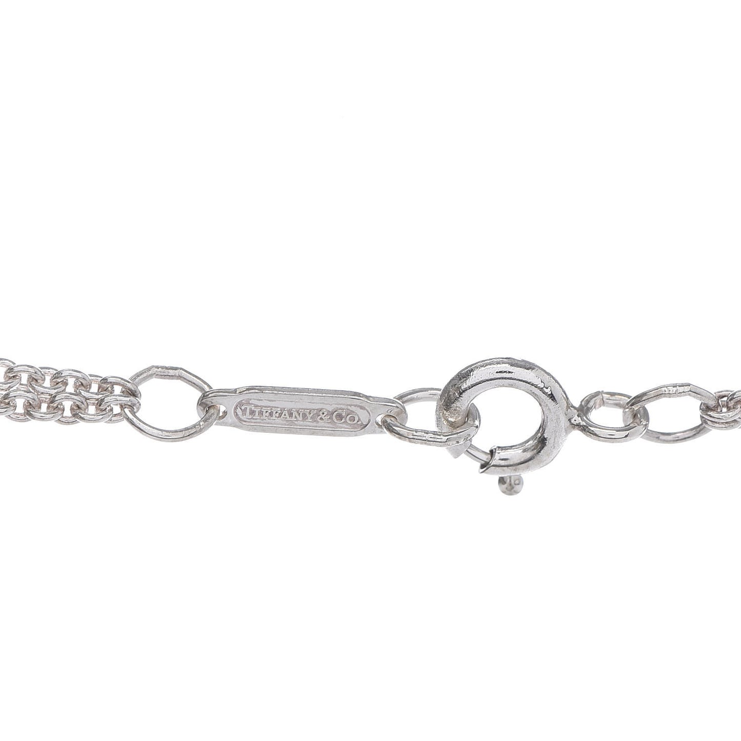 Sterling Silver Figure 8 Pendant Necklace