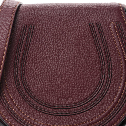 Chloe Calfskin Mini Marcie Round Crossbody Bag Wild Purple 9 of 9