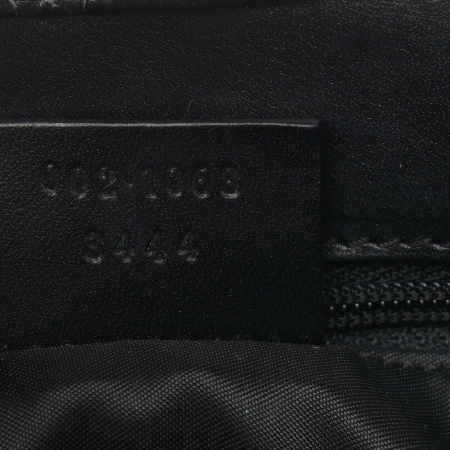 Monogram Bardot Shoulder Bag Black