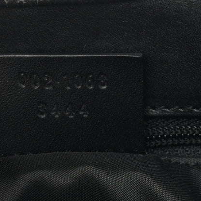 Gucci Monogram Bardot Shoulder Bag Black 7 of 12