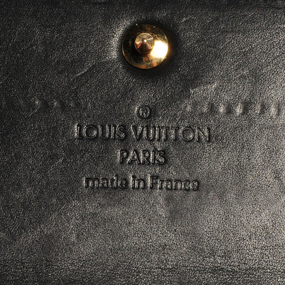 Louis Vuitton Vernis Sarah Wallet Blue Infini 6 of 8