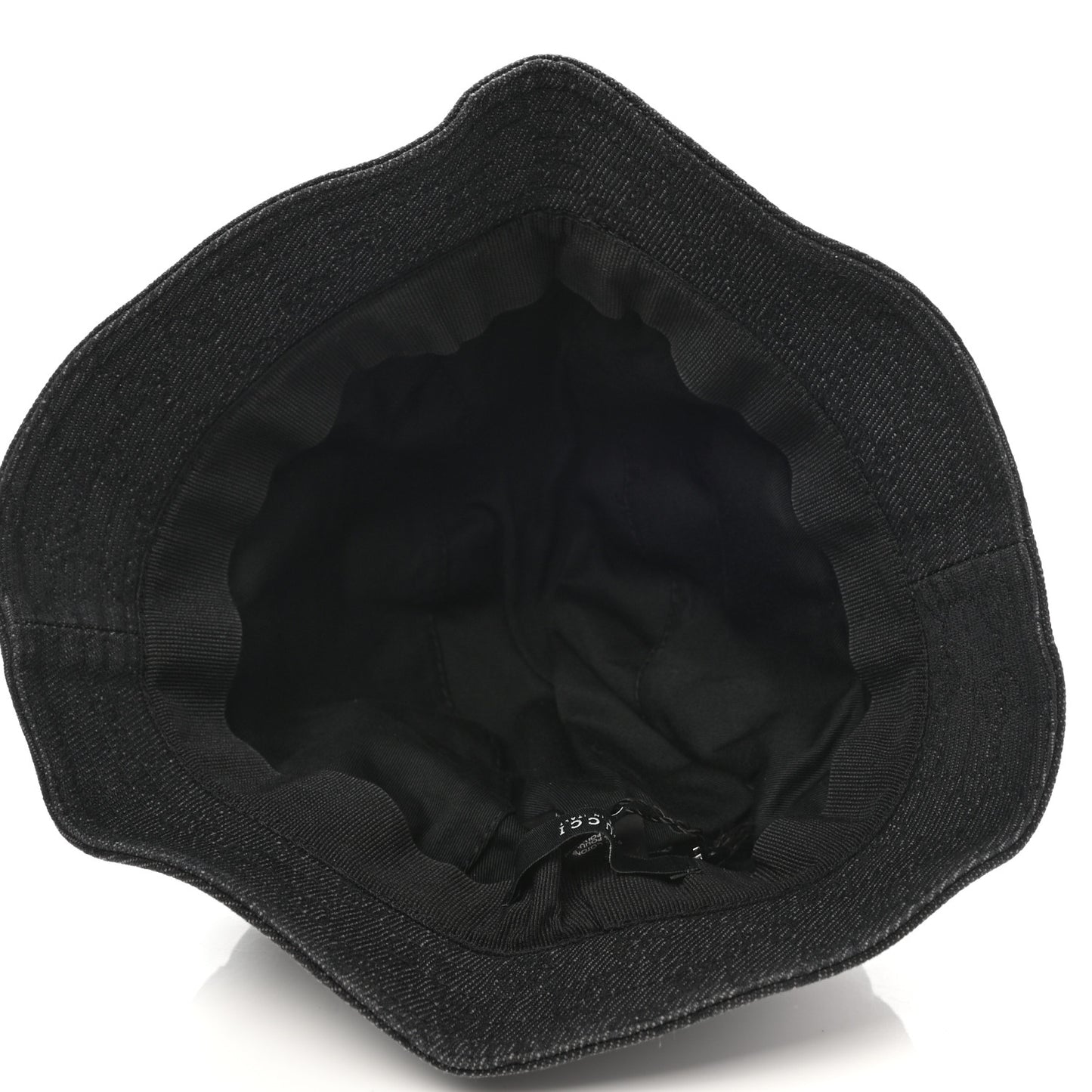 Monogram Bucket Hat XL Black