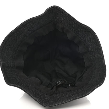 Gucci Monogram Bucket Hat XL Black 7 of 8