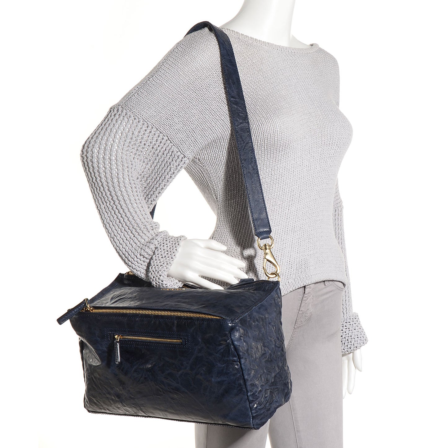 Tumbled Sheepskin Medium Pandora Navy