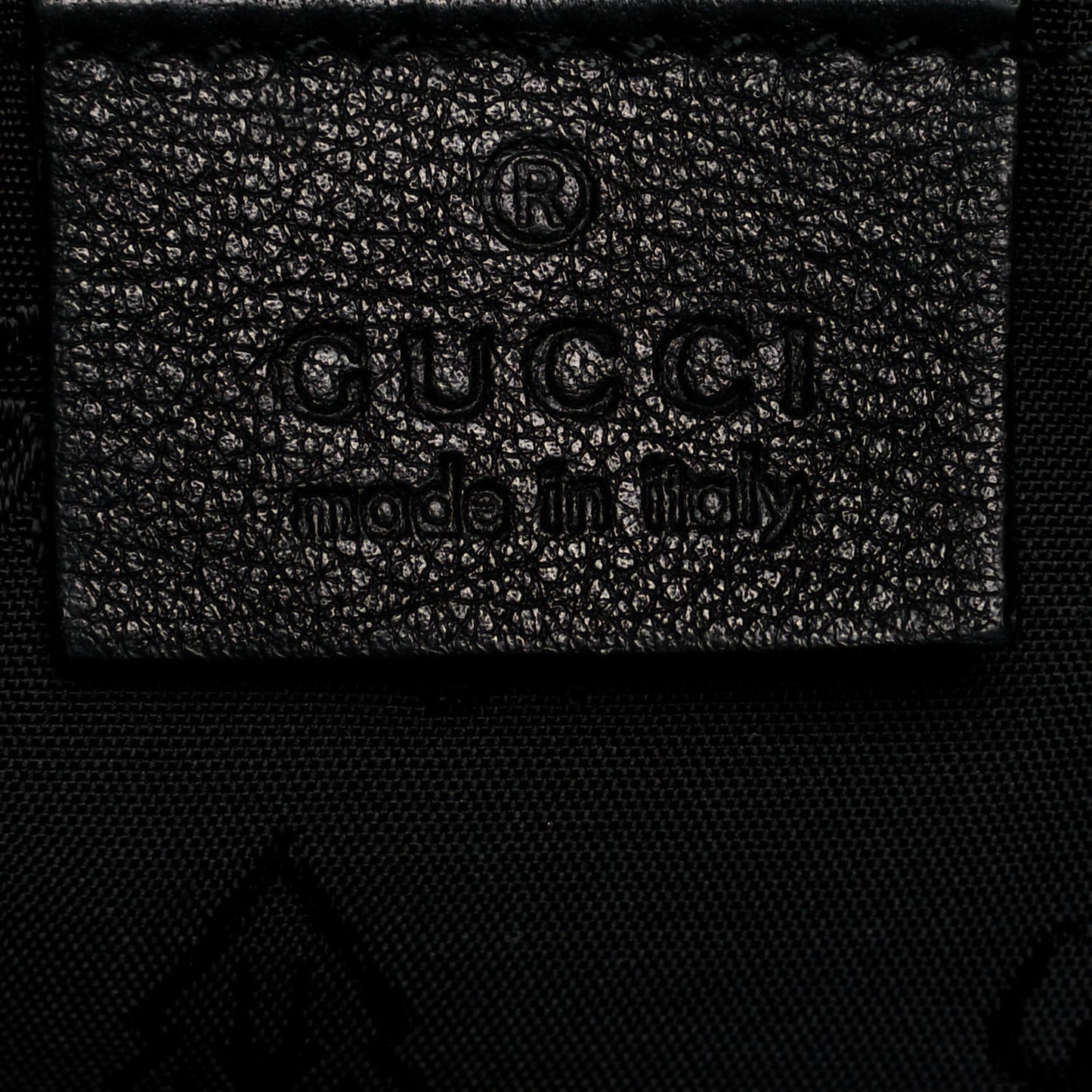 Guccissima Signature Briefcase Black