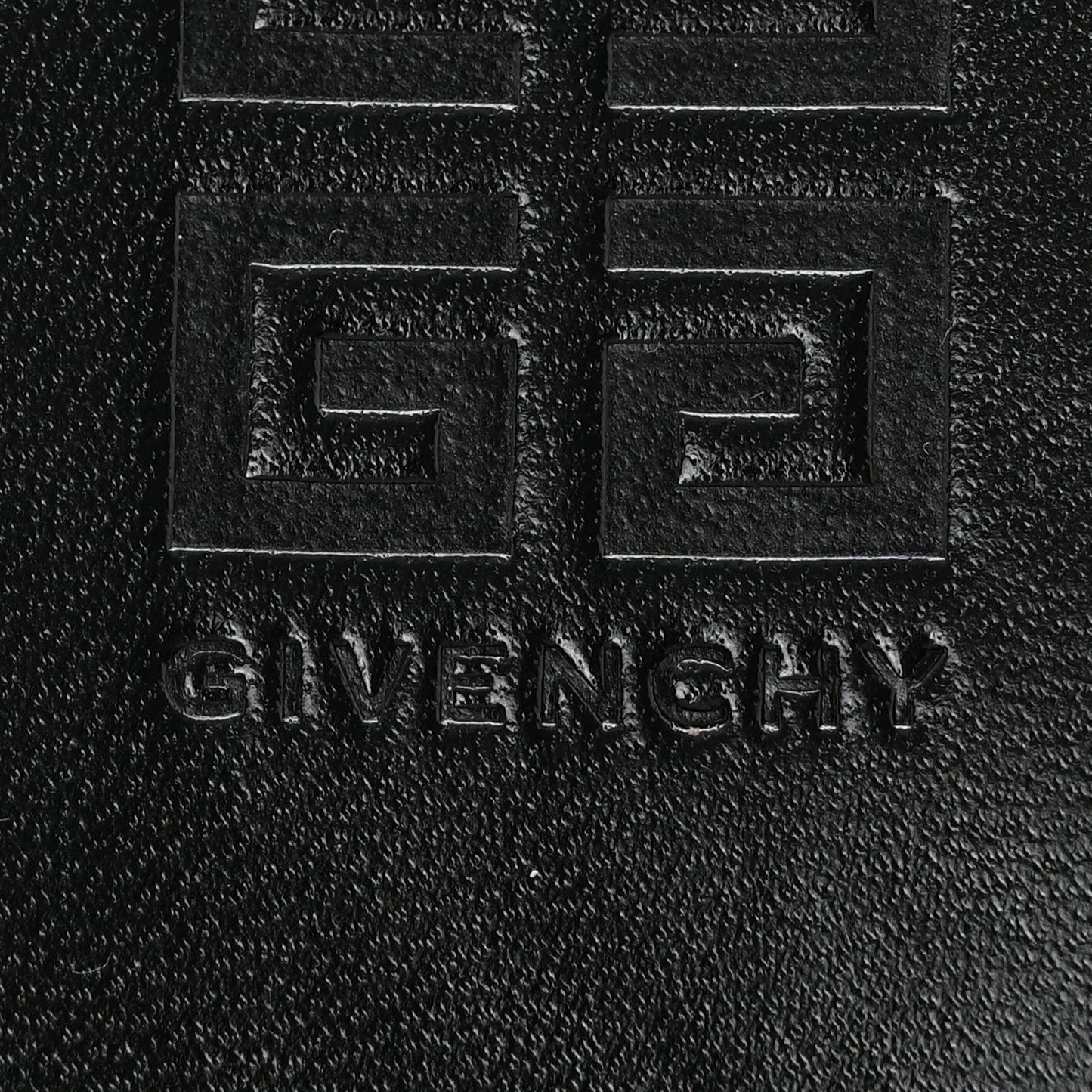 Coated Canvas Logo 4G Embossed Flat Sandals 38 Black