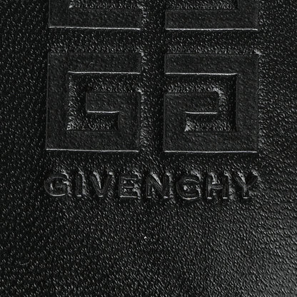 Givenchy Coated Canvas Logo 4G Embossed Flat Sandals 38 Black 7 of 9