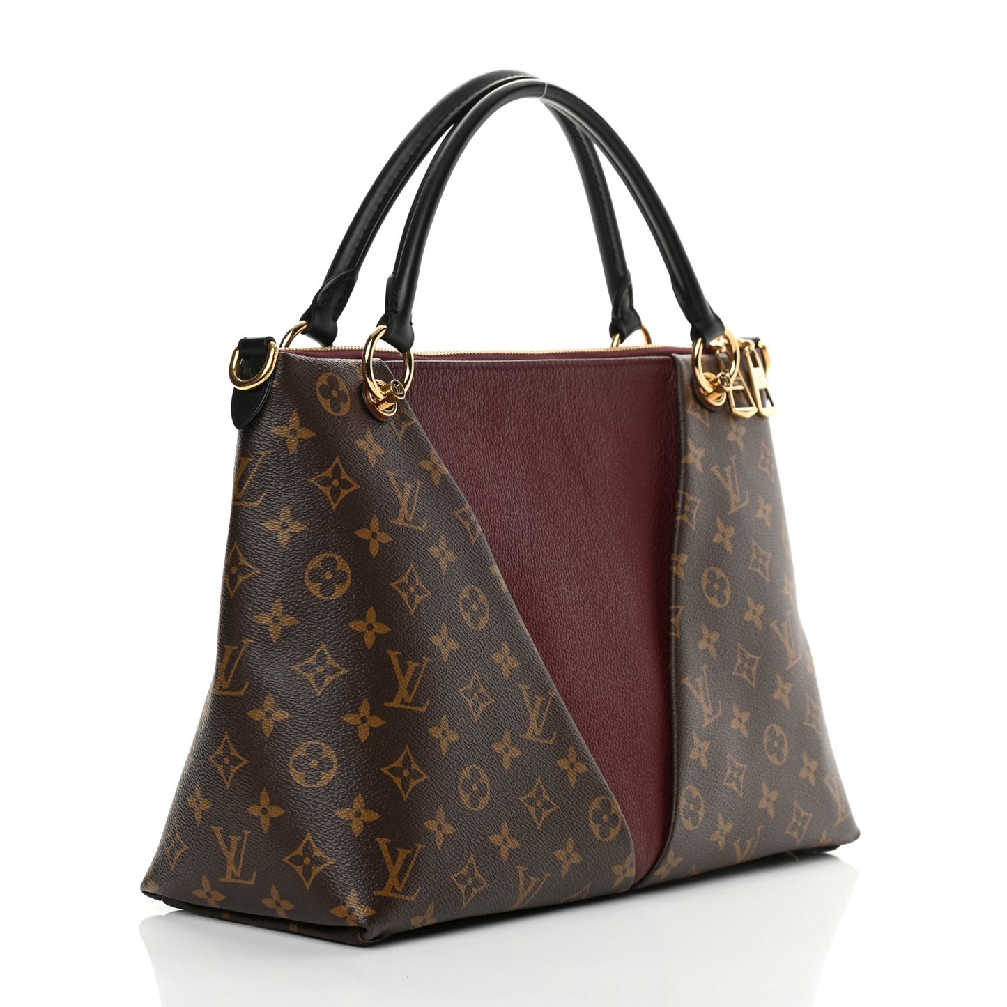 Monogram V Tote MM Bordeaux