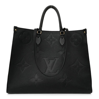 Louis Vuitton Empreinte Monogram Giant Onthego GM Black 1 of 12
