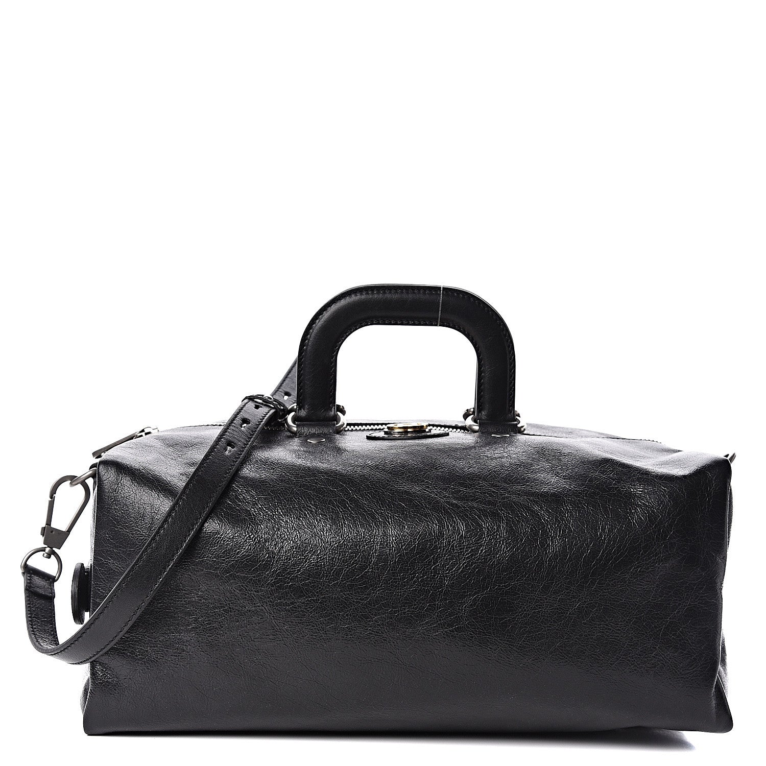 Gucci Fluffy Calfskin Morpheus Convertible Backpack Black 1 of 10