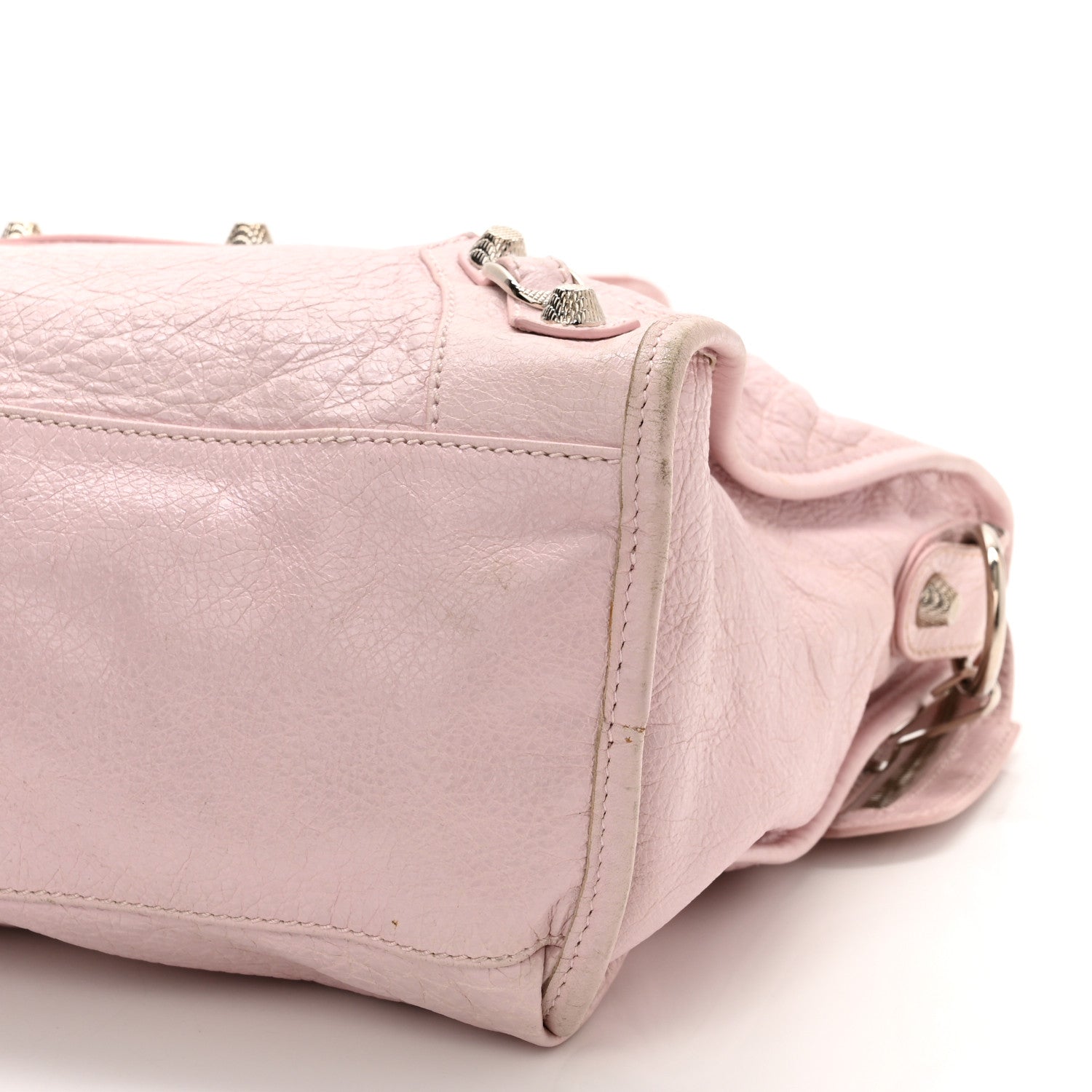 Balenciaga Agneau Giant 12 Silver Hardware City Rose Poudre Rose Petunia 9 of 15
