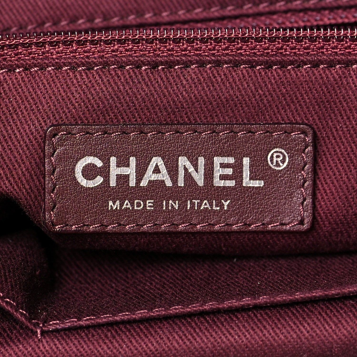 Chanel Iridescent Calfskin Quilted Small In The Mix Tote Grey 9 of 12