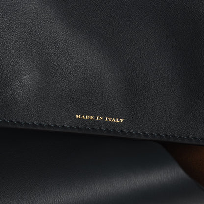 Burberry Calfskin Medium Grommet Detail Tote Dark Emerald 8 of 10