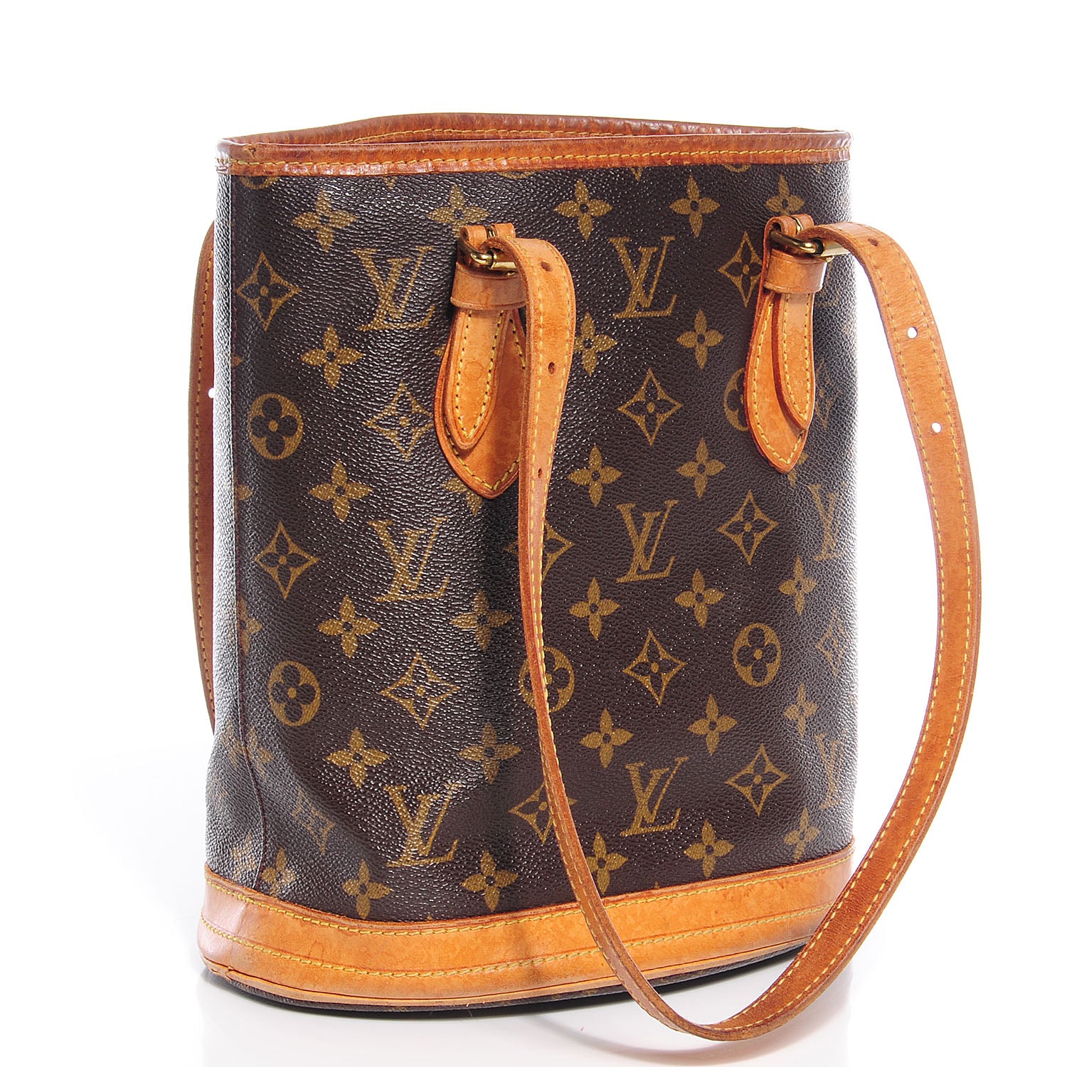 Louis Vuitton Monogram Petit Bucket 23 3 of 9