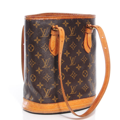 Louis Vuitton Monogram Petit Bucket 23 3 of 9
