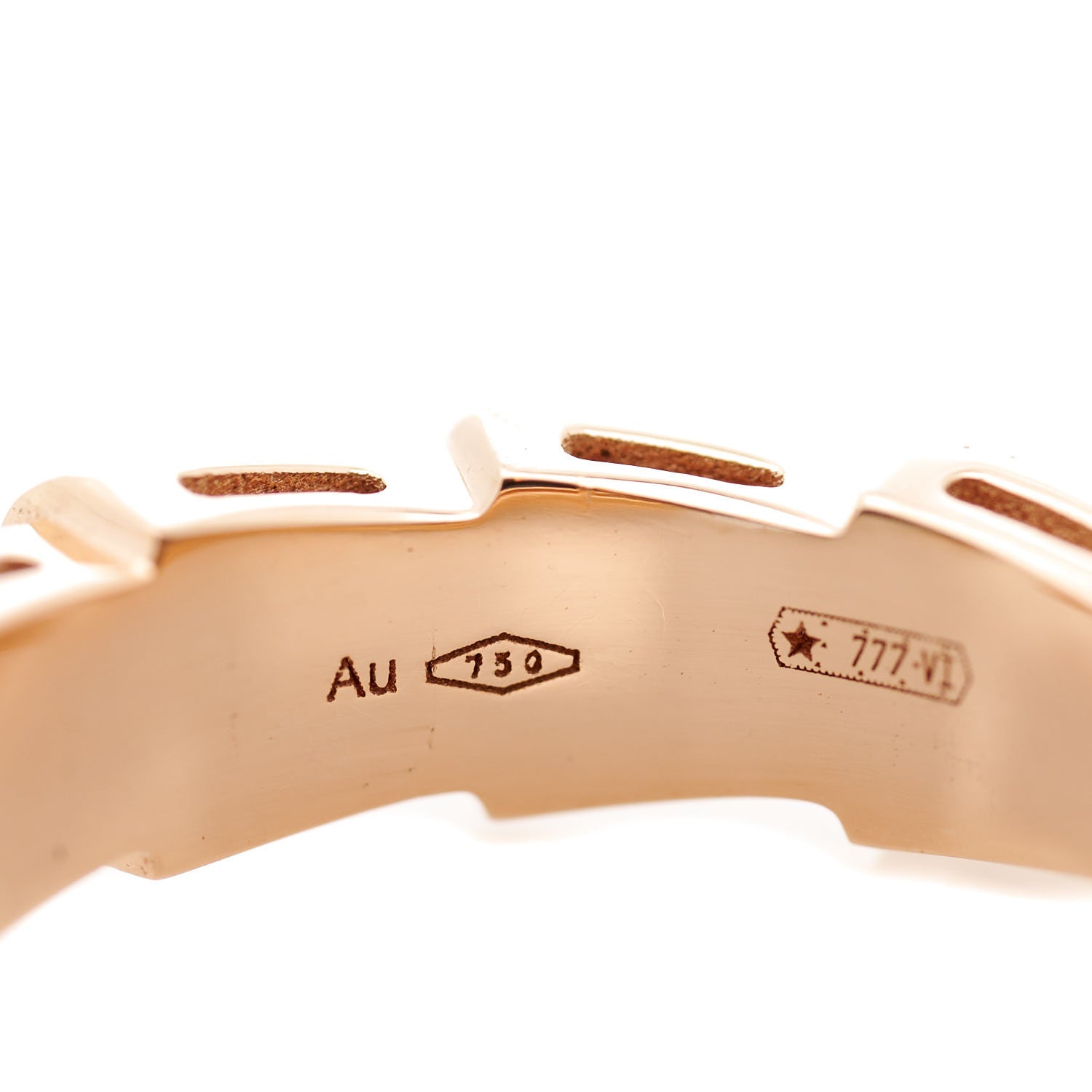 Hermes 18K Rose Gold MM Echappee Earrings 14 of 22