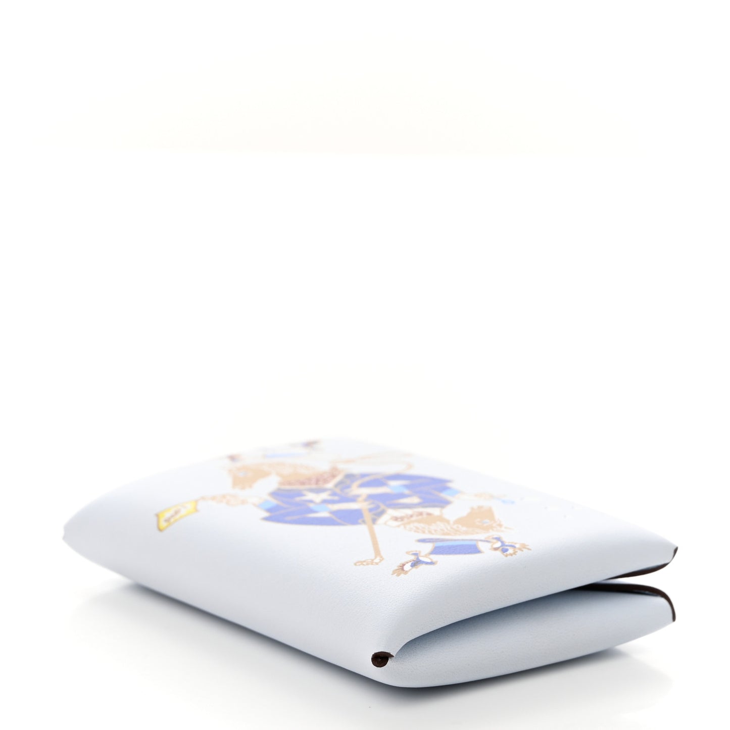 Swift Printed Cowboy Calvi Card Case Bleu Brume