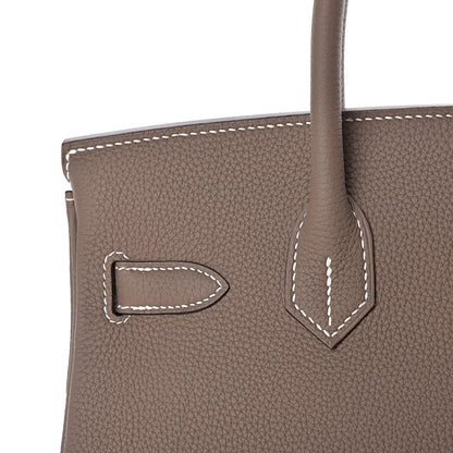 Hermes Togo Birkin 30 Etoupe 13 of 33