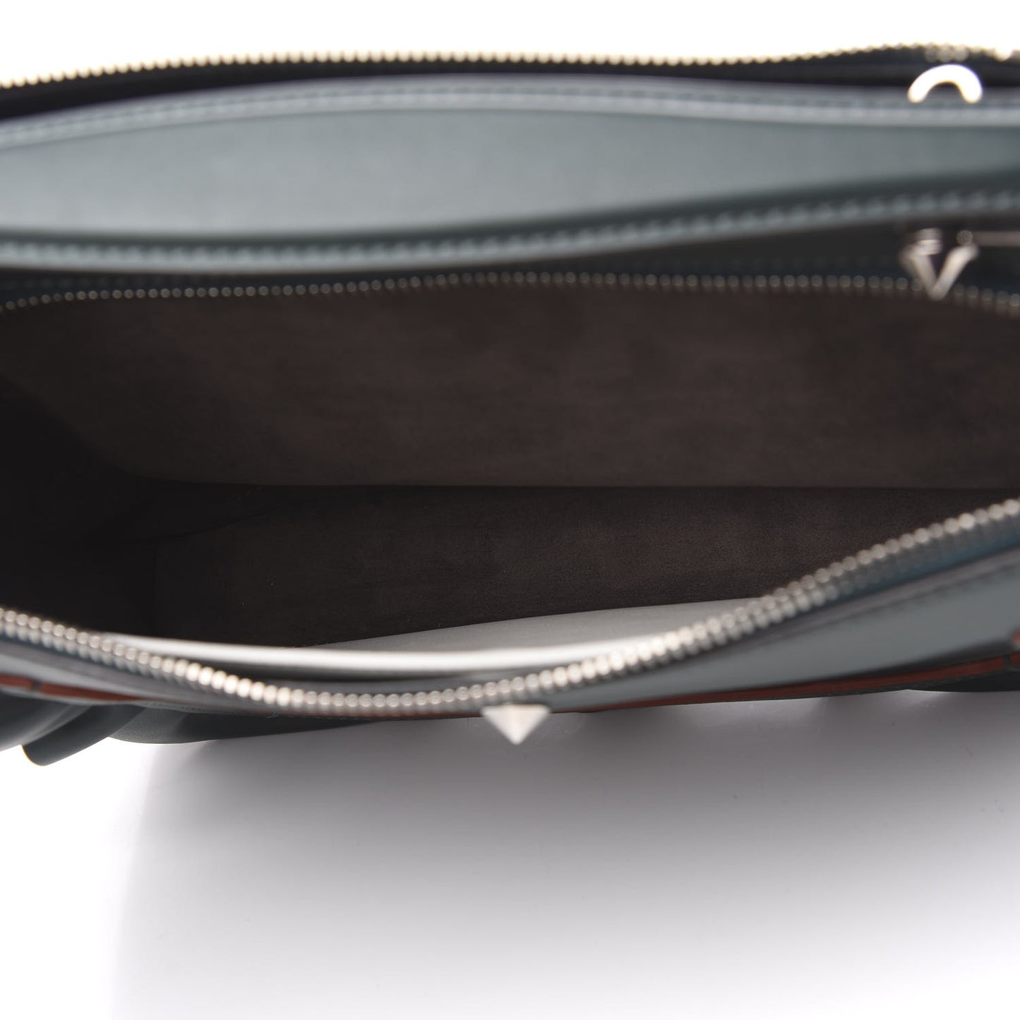 Vitello Baltico Century Dolce Waves DotCom Satchel Verde Inglese White