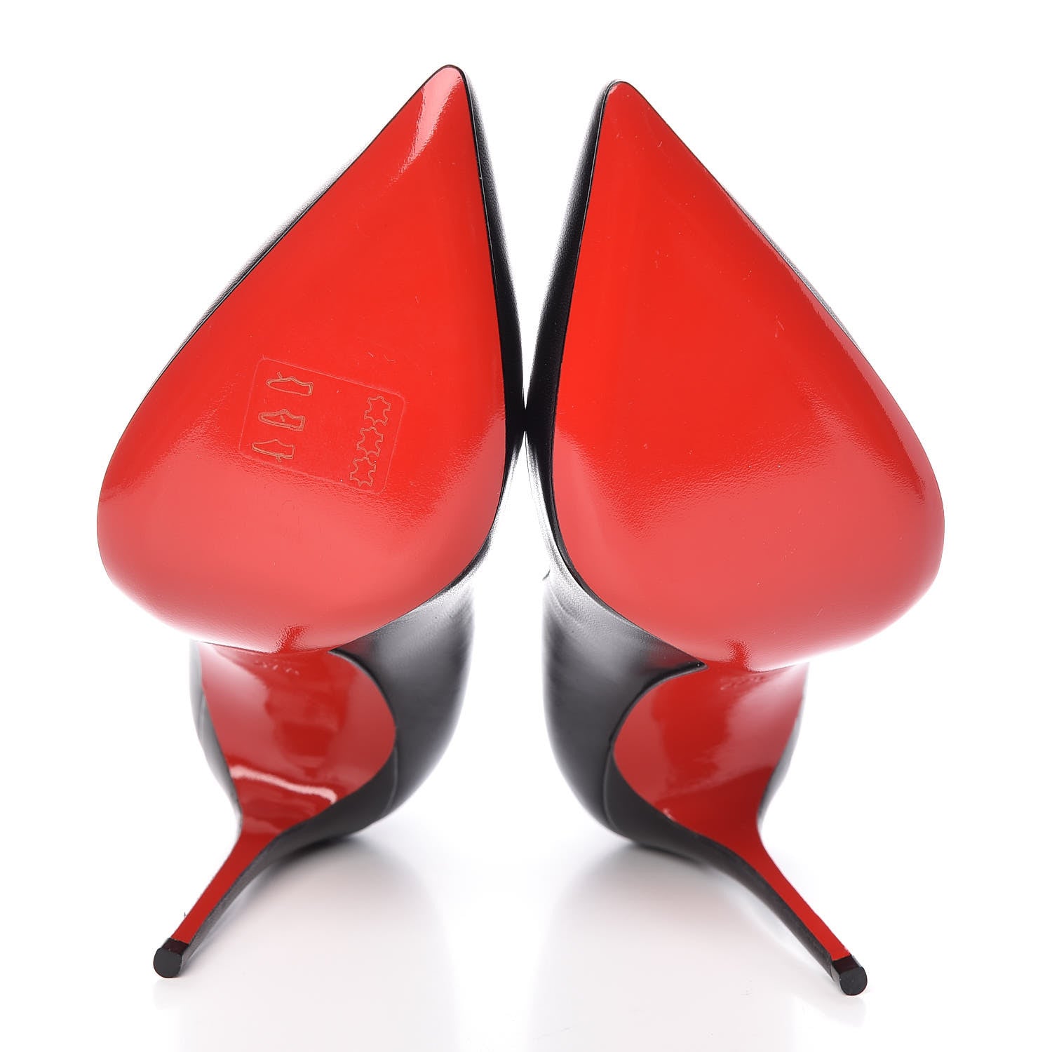 Christian Louboutin Shiny Nappa Pigalle Follies 100 Pumps 37.5 Black 5 of 8