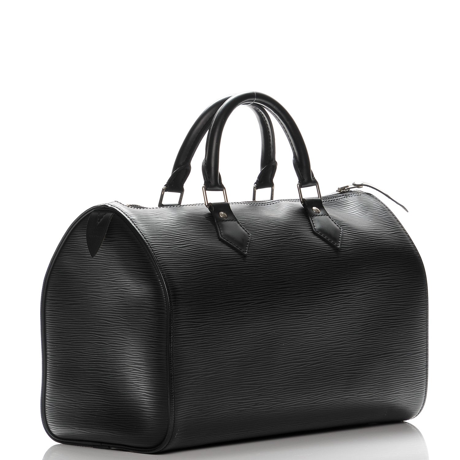 Louis Vuitton Epi Speedy 30 Black 3 of 6