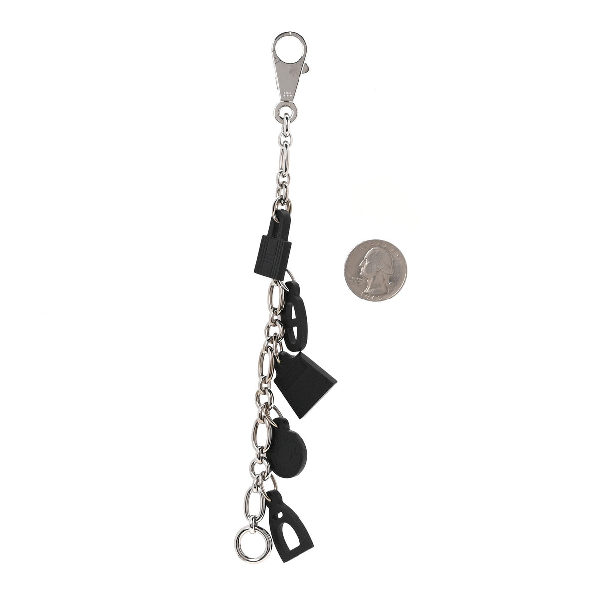 Hermes Barenia Breloque Olga Amulette Bag Charm Black 2 of 4