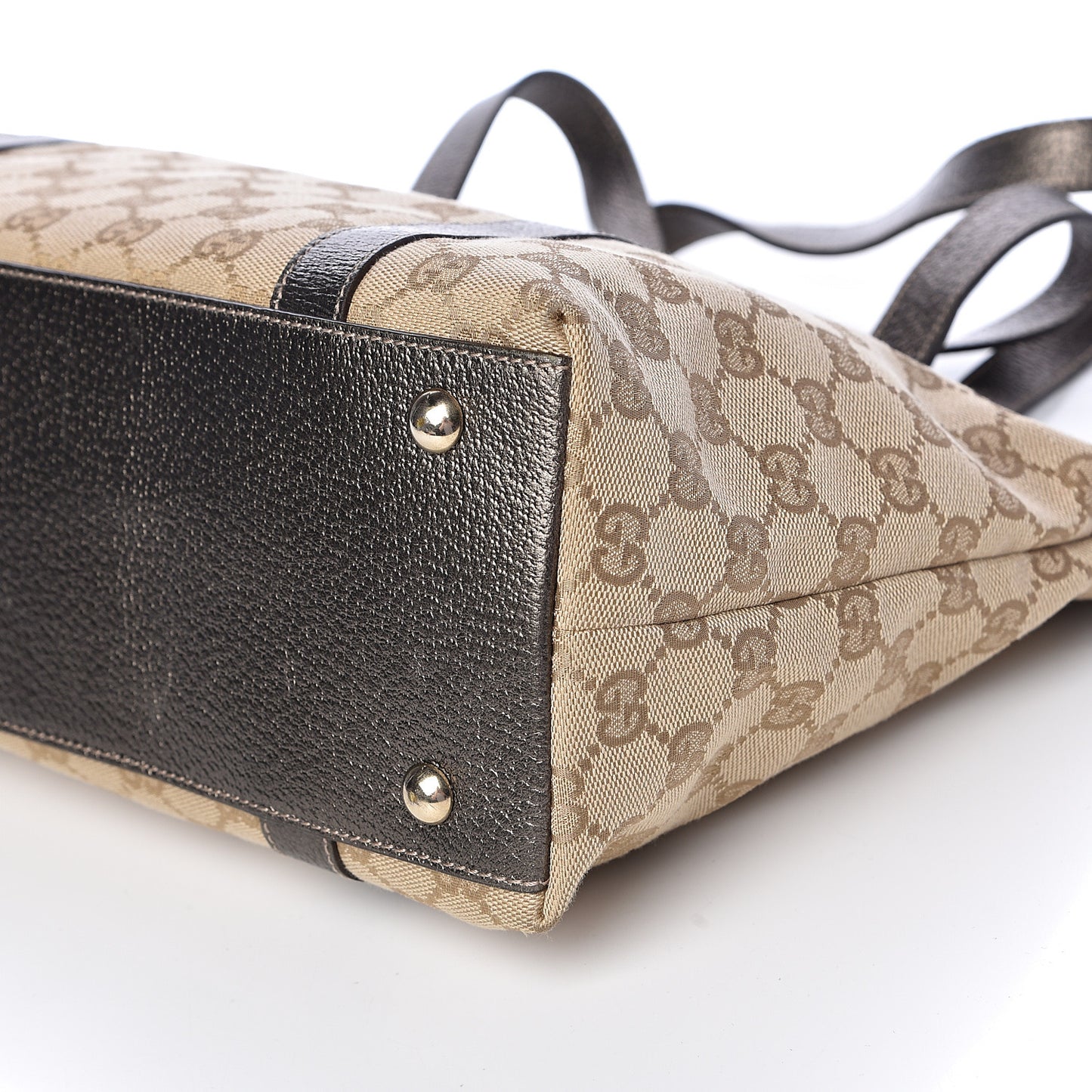 Monogram Medium Abbey Tote Metallic