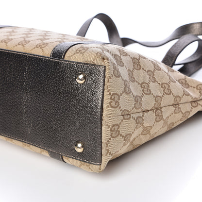 Gucci Monogram Medium Abbey Tote Metallic 9 of 10