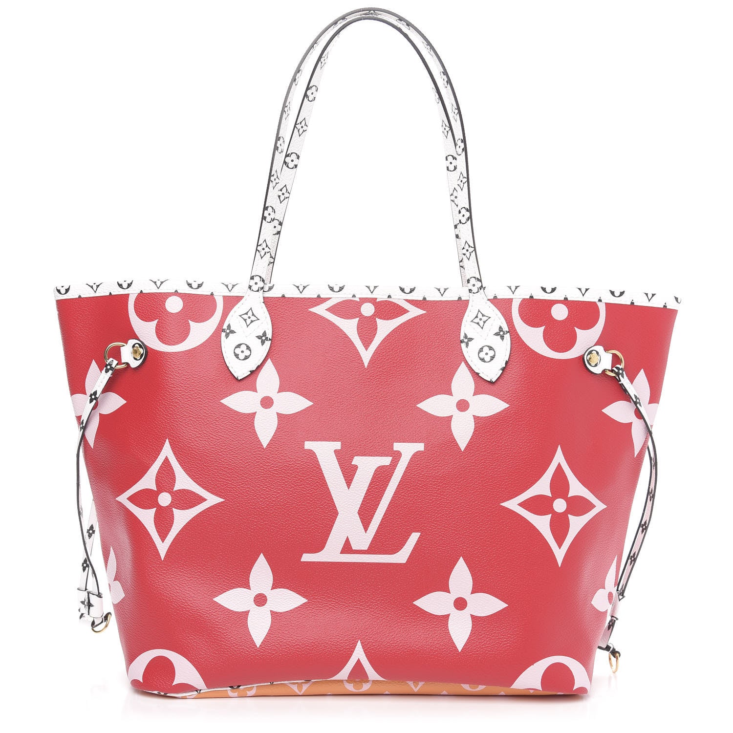 Louis Vuitton Monogram Giant Neverfull MM Rouge 1 of 10