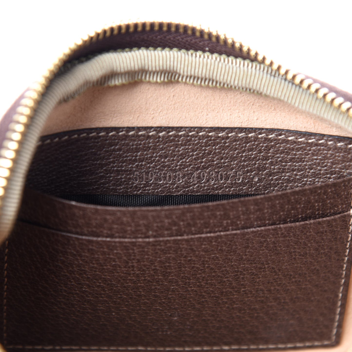 GG Supreme Monogram Ophidia Belted iPhone Case 75 30 Dark Brown