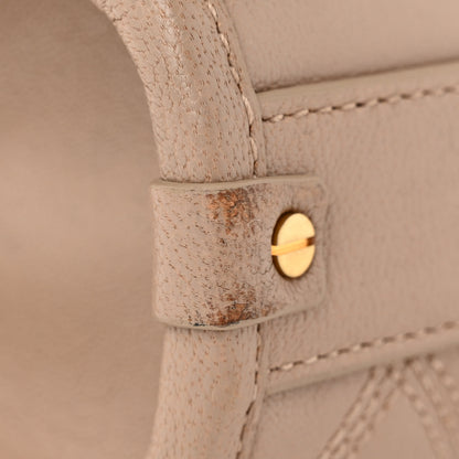 Saint Laurent Lambskin Quilted Mini Becky Chain Bag Gold Sand 11 of 13